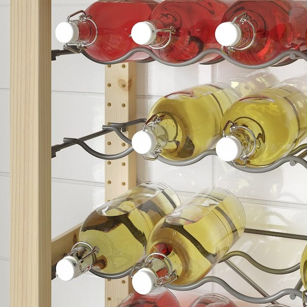 Ikea IVAR - 1 section/bottle racks, pine, 89x30x179 cm
