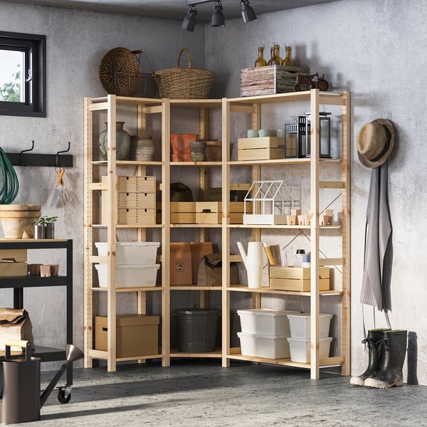 IVAR 3 sections/corner, 103/144x30x179 cm