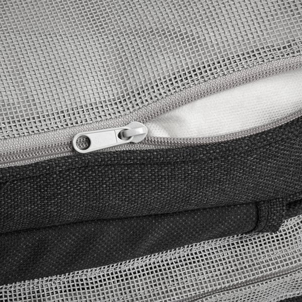 JÄRPÖN/DUVHOLMEN Outdoor seat/back cushion - anthracite 116x45 cm , 116x45 cm