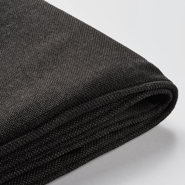 JÄRPÖN cover for back cushion, outdoor anthracite, 62x44 cm