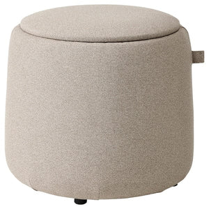 Ikea JÄRRESTAD - Pouf, with storage/Tonerud dark beige