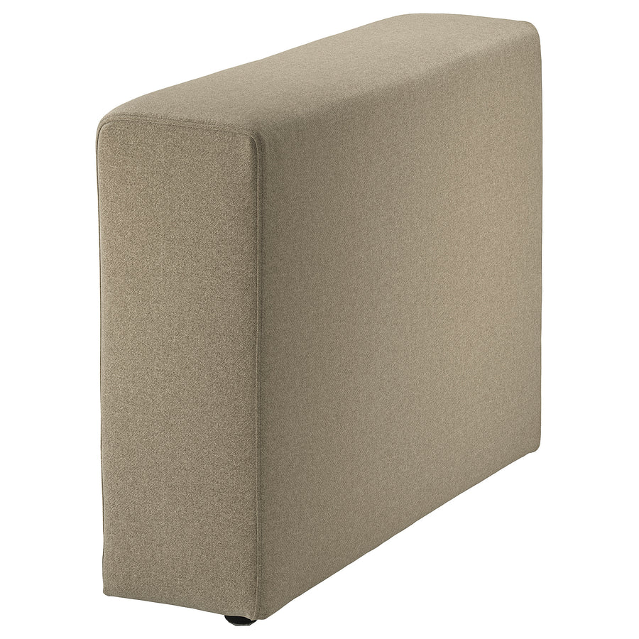 JÄTTEBO armrest, Johanneshov brown-beige, 25x69x95 cm