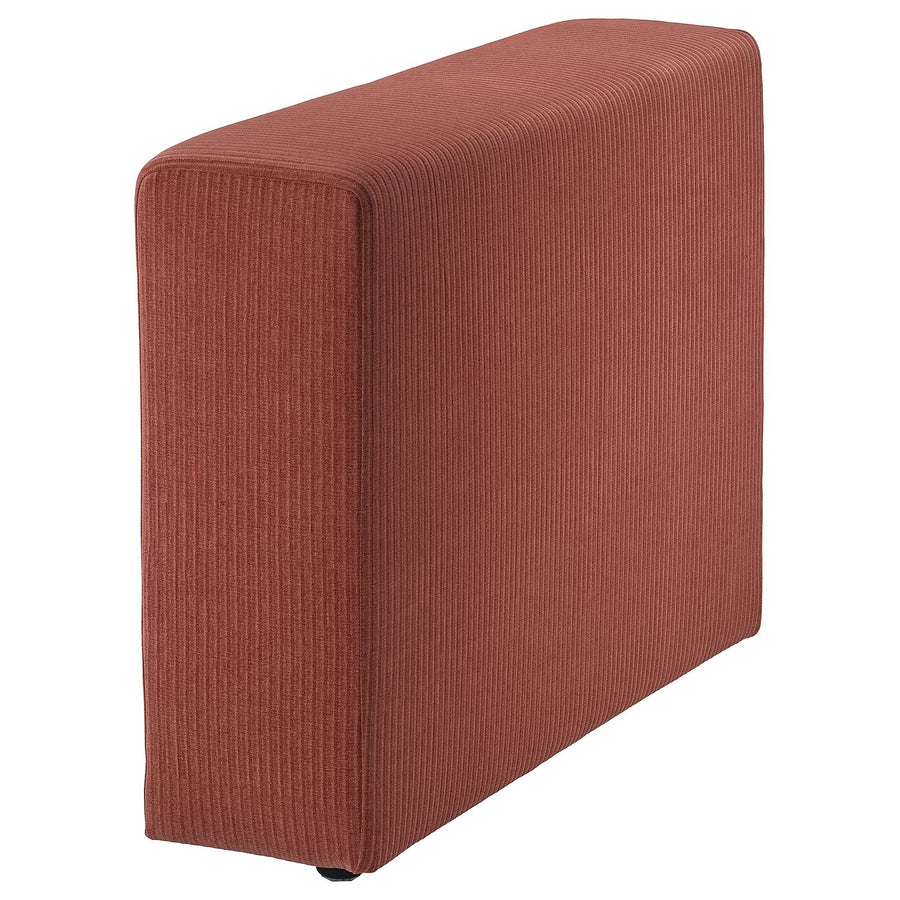JÄTTEBO armrest, Samsala brown-red, 25x69x95 cm