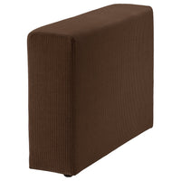 JÄTTEBO armrest, Samsala dark brown, 25x69x95 cm