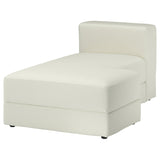 JÄTTEBO cover chaise longue module, right, Axvall off-white