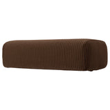 JÄTTEBO cover for headrest cushion, Samsala dark brown