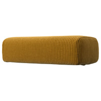 JÄTTEBO headrest cushion, Samsala yellow-brown, 64x16x25 cm