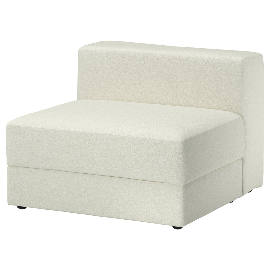 JÄTTEBO cover 1,5-seat module with storage, Axvall off-white