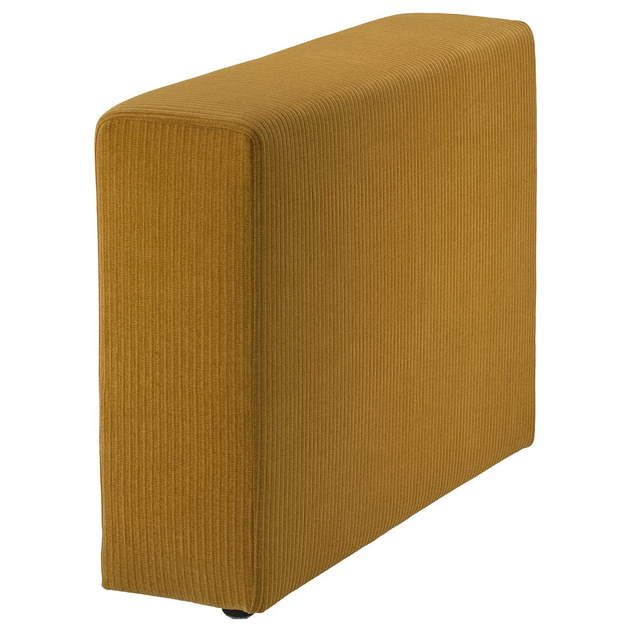 JÄTTEBO cover for armrest, Samsala yellow-brown