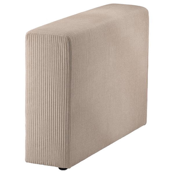 JÄTTEBO cover for armrest, Samsala grey-beige