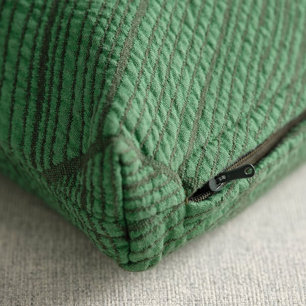 JÄTTEGRAN cushion cover, green, 50x50 cm