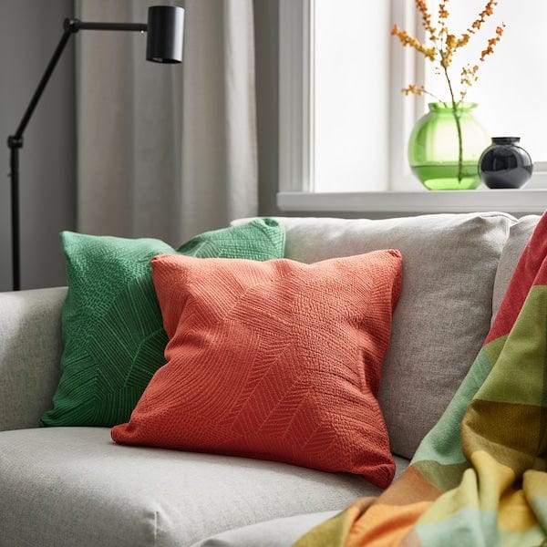 Ikea JÄTTEGRAN - Cushion cover, green, 50x50 cm