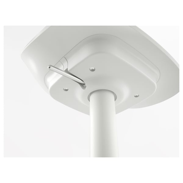 JANINGE bar stool, white, 76 cm