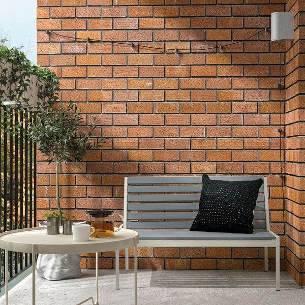 Ikea JOLPEN - 2-seat sofa, outdoor, white/grey, 100x59x67 cm
