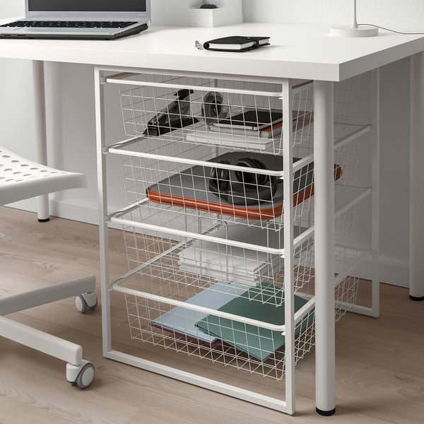 JONAXEL storage combination, white, 50x51x70 cm