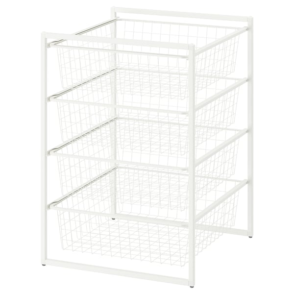 JONAXEL storage combination, white, 50x51x70 cm