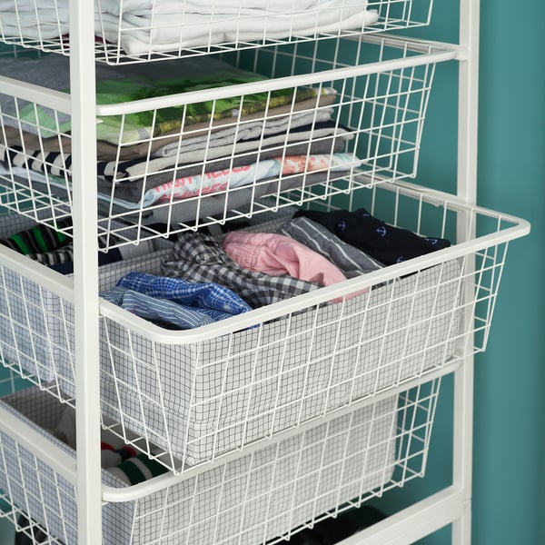 JONAXEL storage combination, white, 50x51x70 cm