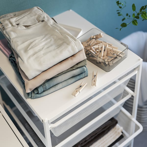 JONAXEL storage combination, white, 50x51x70 cm