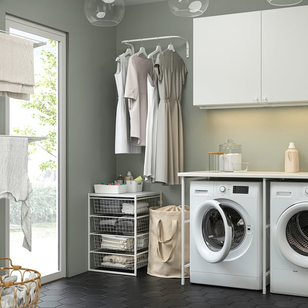 JONAXEL storage combination, white, 50x51x70 cm