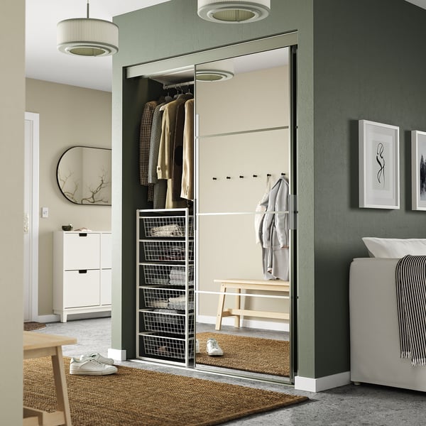 JONAXEL storage combination, white, 50x51x104 cm