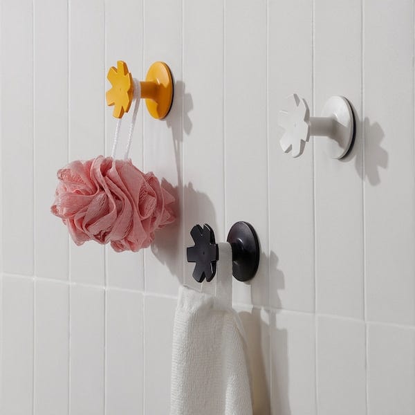 Ikea JORDBORR - Hook, self-adhesive, snowflake/multicolour