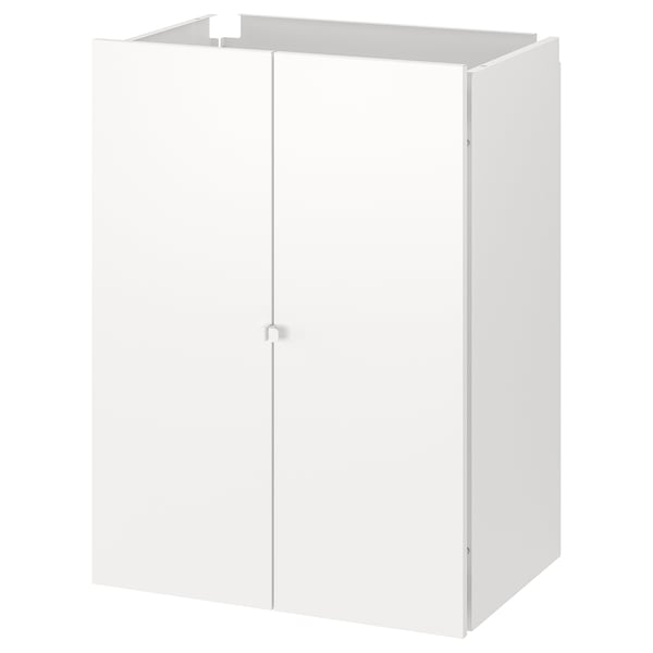 JOSTEIN door/side/back panels, in/outdoor white, 60x42x82 cm