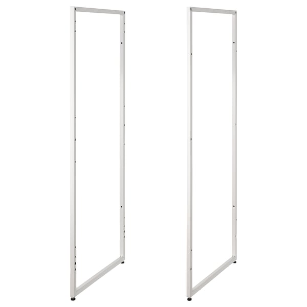 JOSTEIN side unit, in/outdoor white, 40x90 cm, 2 pack