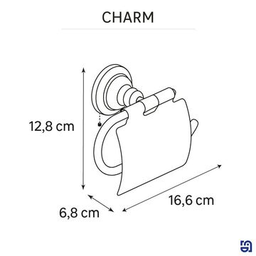 PORTAROTOLO COPERTO VITI O ADESIVO SUITE