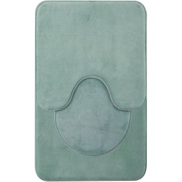 BATHROOM RUG EASY 50X80 GREEN