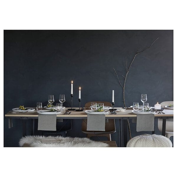 Ikea JUBLA - Unscented chandelier candle, white, 19 cm