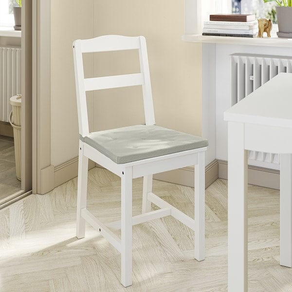 Ikea JUSTINA - Chair cushion, light green,42/35x40x4 cm