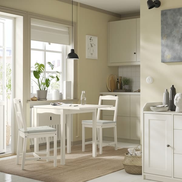 Ikea JUSTINA - Chair cushion, light green,42/35x40x4 cm