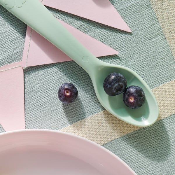 KALAS spoon, mixed colours, 4 pack