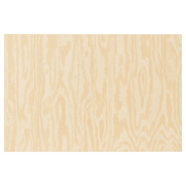 KALBÅDEN door with hinges, lively pine effect, 60x40 cm