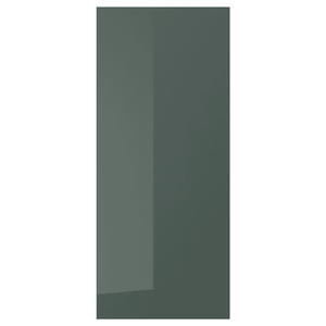 KALLARP door, high-gloss dark grey-green, 60x140 cm