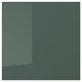 KALLARP drawer front, high-gloss dark grey-green, 40x40 cm