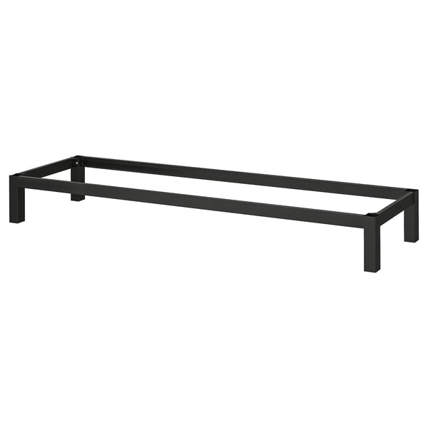 KALLAX underframe, black, 146x39x18 cm