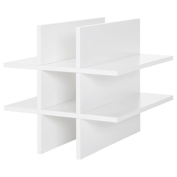 KALLAX insert for bottles, white, 33x33 cm