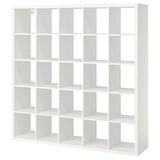 KALLAX shelving unit, white, 182x182 cm