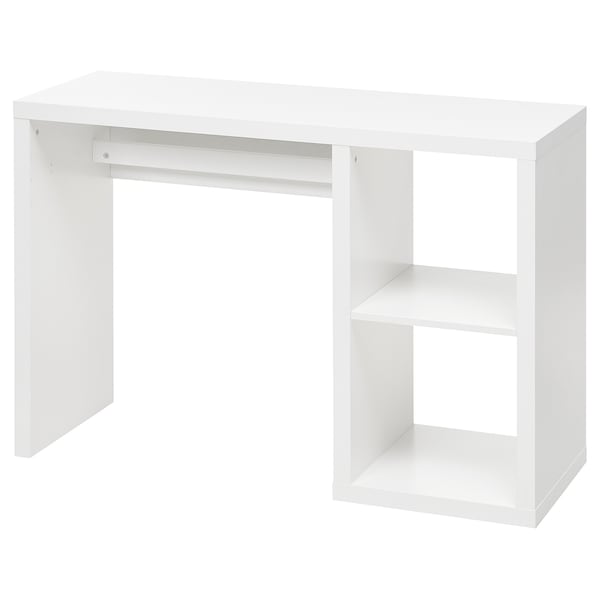 Ikea KALLAX - Desk, white, 111x39 cm