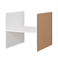 KALLAX insert with 1 shelf, white, 33x33 cm