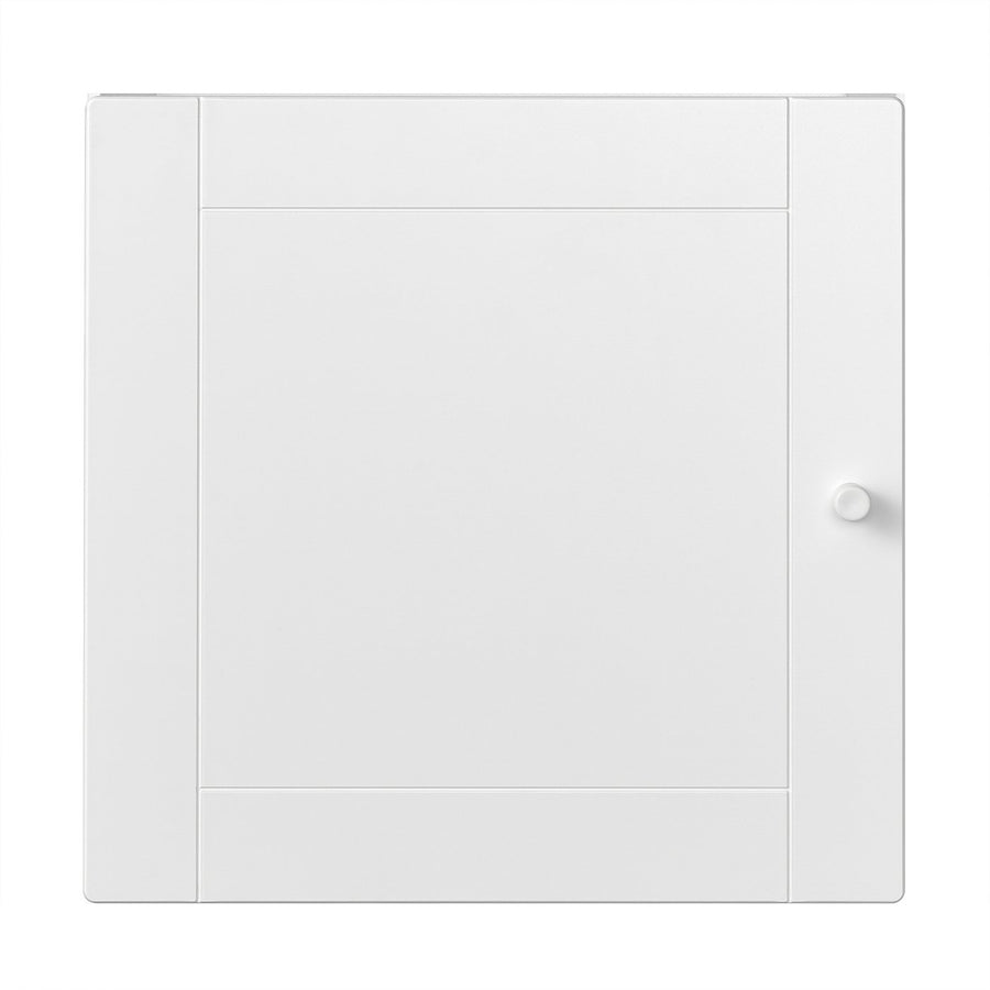 KALLAX insert with door, groove milled/white, 33x33 cm