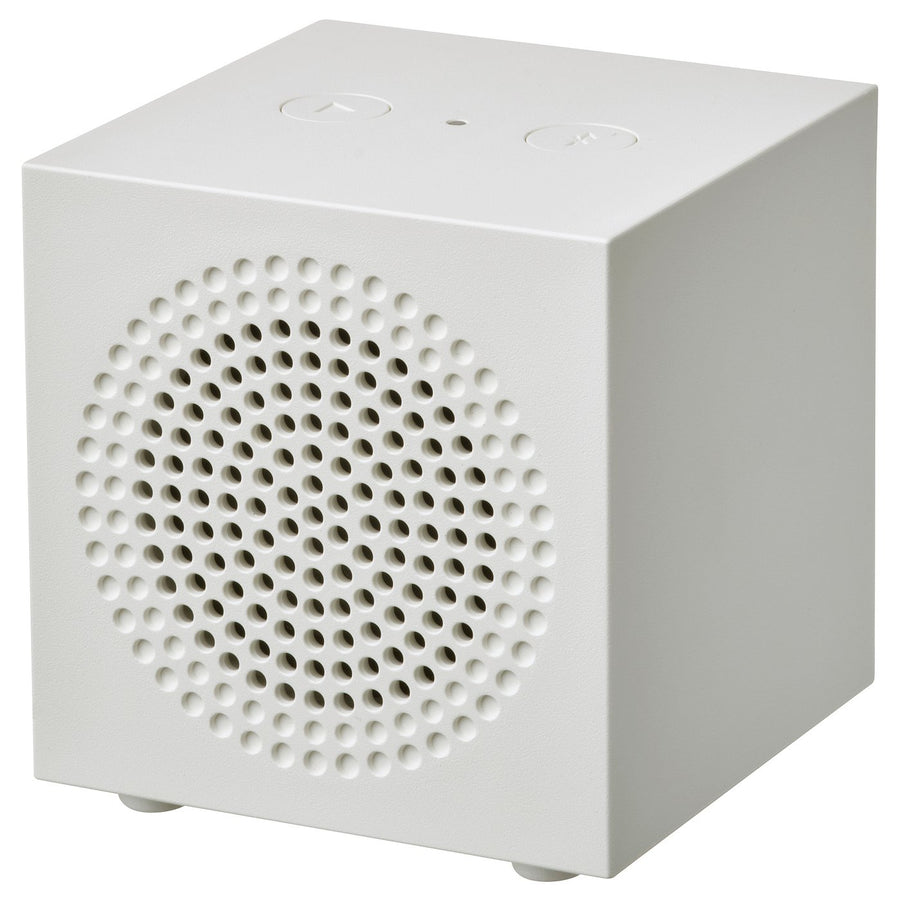 KALLSUP portable Bluetooth speaker, white, 7x7.4x7 cm