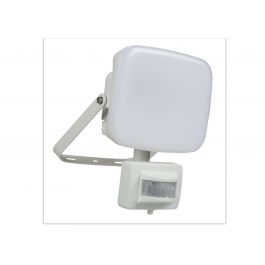 KANTI ALUMINIUM PROJECTOR WHITE LED 30W IP44 WITH MOTION SENSOR