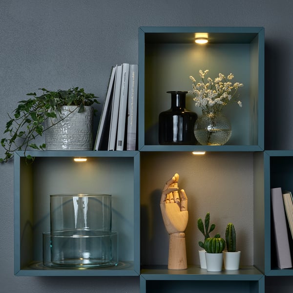 KAPPLAKE LED spotlight, white, 3.5 cm