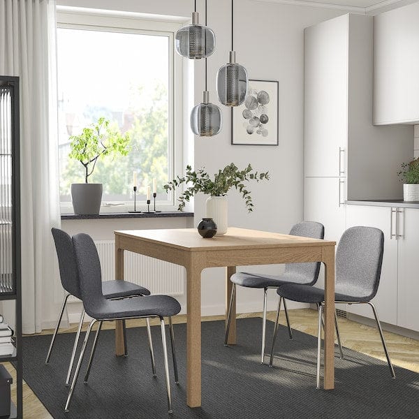Ikea KARLPETTER Chair, Gunnared smoky grey / Sefast chrom ,