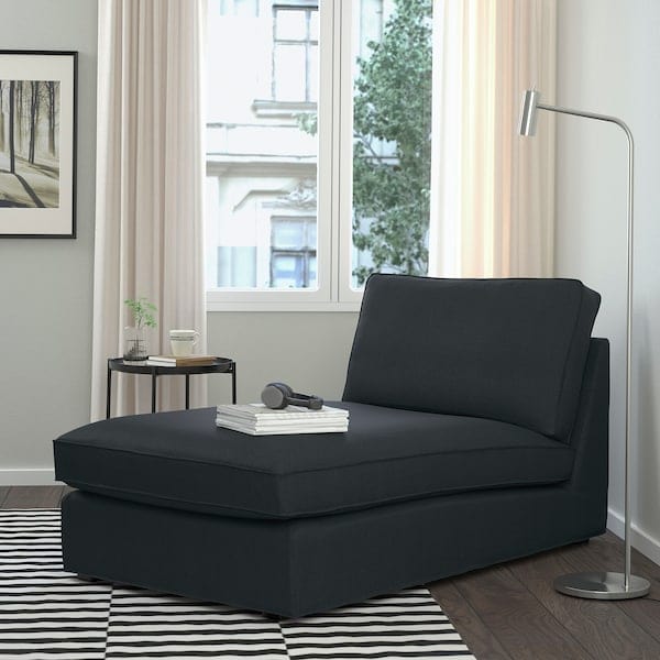 Ikea KIVIK - Chaise-longue, Tresund antracite