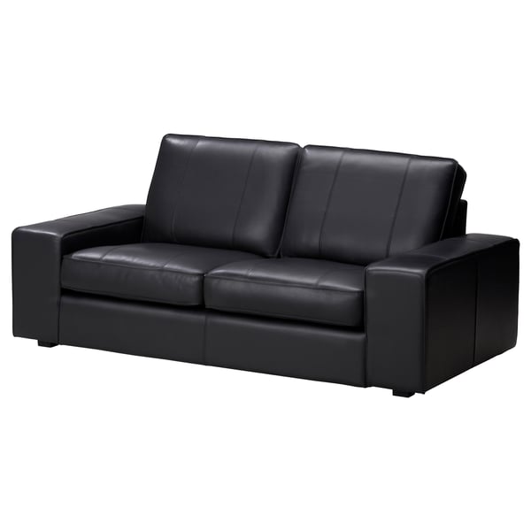 KIVIK 2-seat sofa, Grann/Bomstad black, 190x83x95 cm
