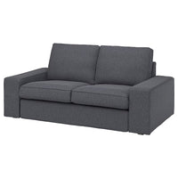 KIVIK 2-seat sofa, Gunnared medium grey, 190x83x95 cm