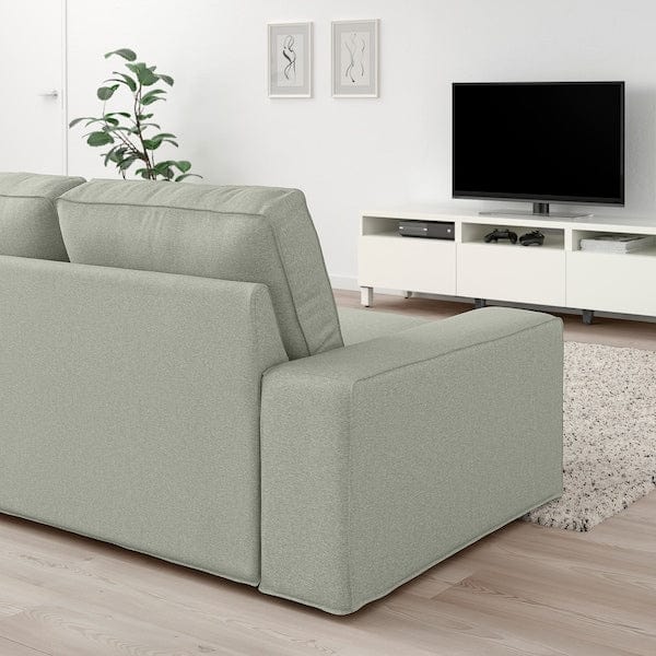Ikea KIVIK - 2-seater sofa, Gunnared light green ,